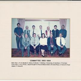 Katikati RSA Committee members 1993/1994