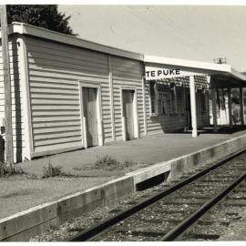 Te Puke railway station
