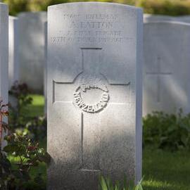 Archie Patton's grave