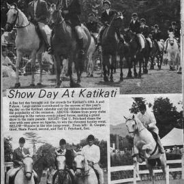 Katikati A & P Show 1970