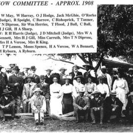 Te Puke Show committee 1908