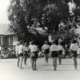 Folk dancers  at Katikati District High School 1949