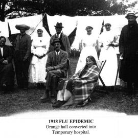 Temporary hospital during Flu epidemic