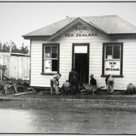 Katikati's first Bank of New Zealand c1954