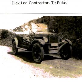 Dick Lea Contractor's Car 