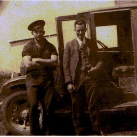 Truck transporting tobacco