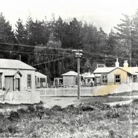 An early view of Katikati Post Office and Courthouse