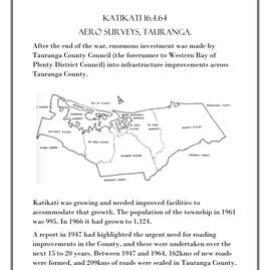 Katikati 16.4.64. Aero Surveys, Tauranga.