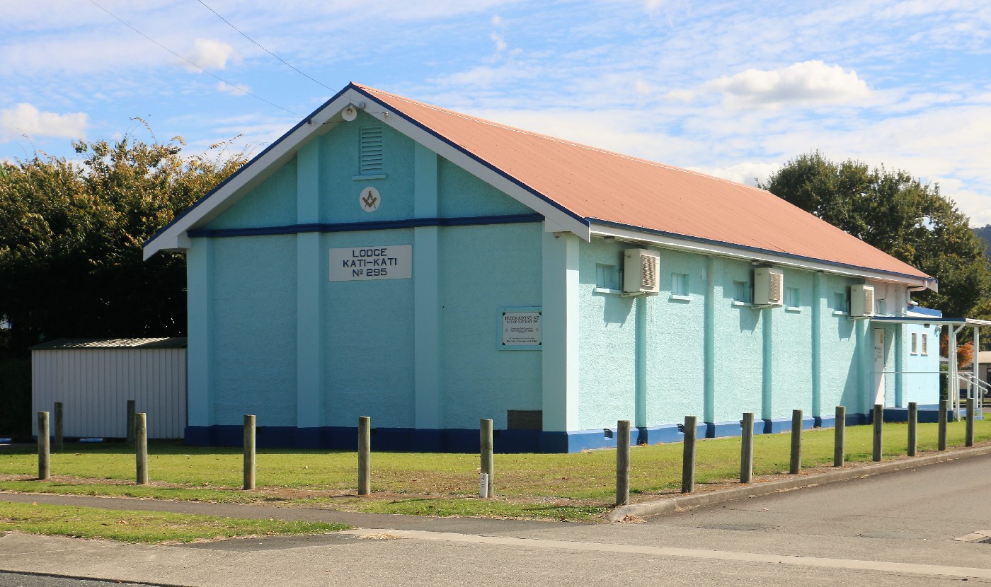 The Masonic Lodge on Park Road, Katikati