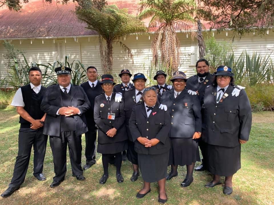 Katikati Maori Wardens. Photo courtesy of Katikati Maori Wardens Facebook page 2020.