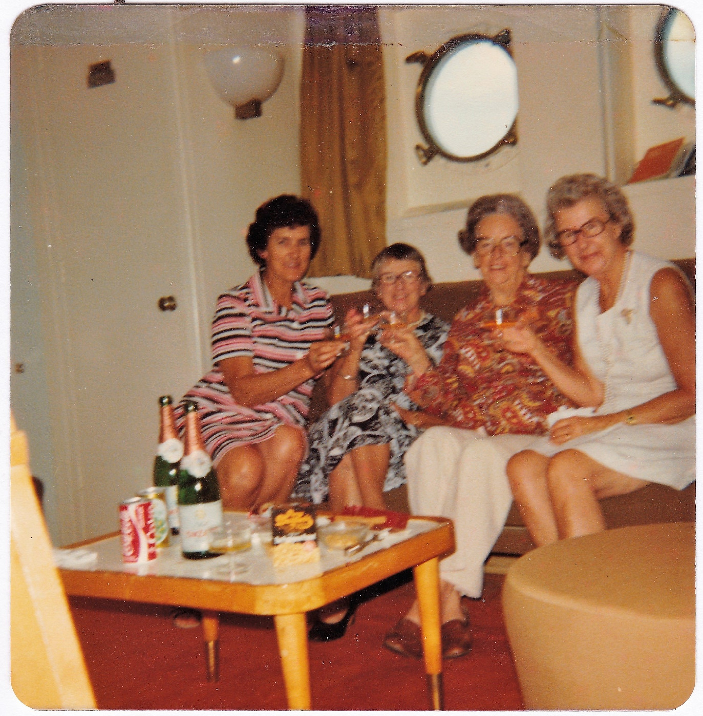 Mabs Kelly is on the far right of the photo wearing her CWI badge.