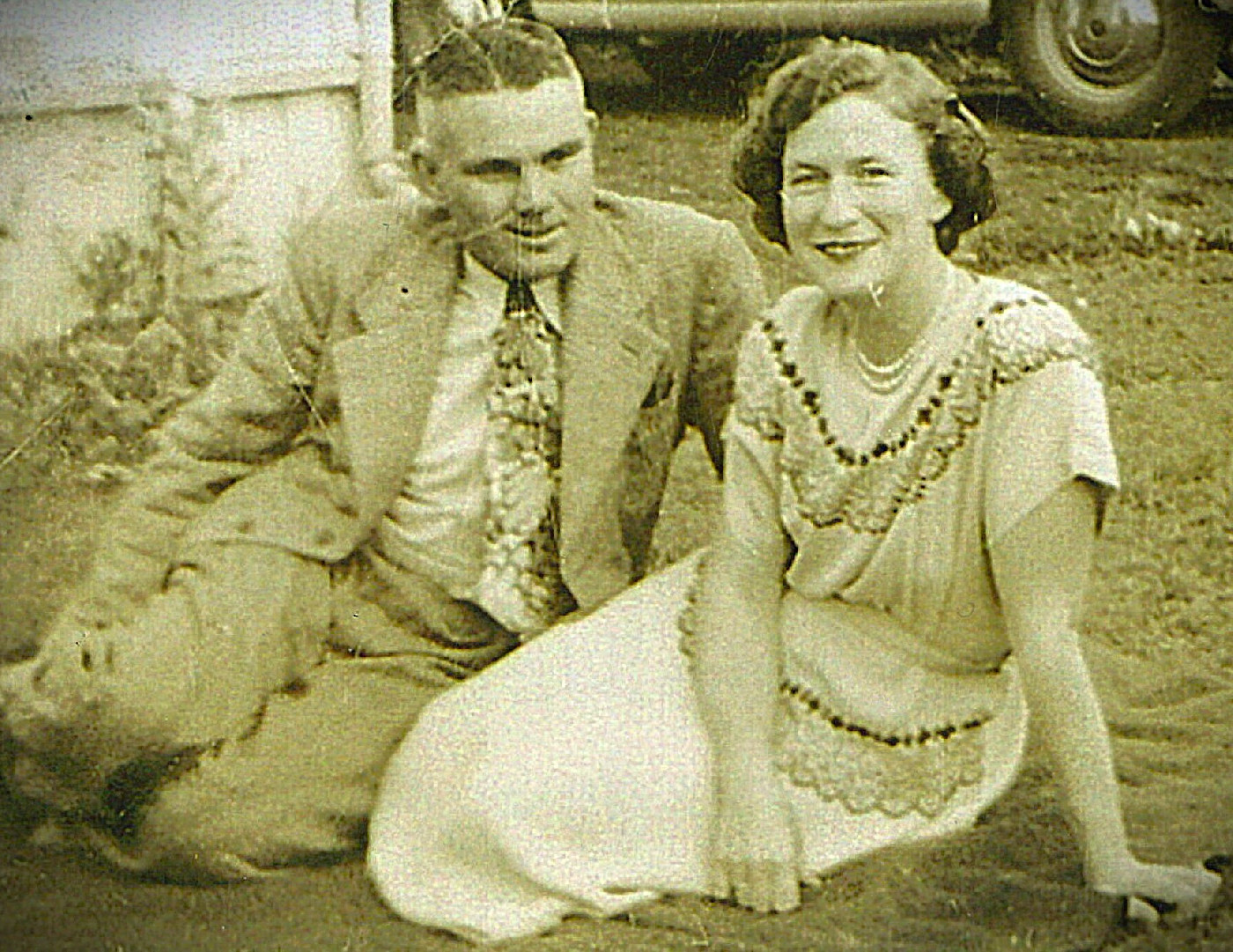 Noel and Iris Bowyer, taken c1952
